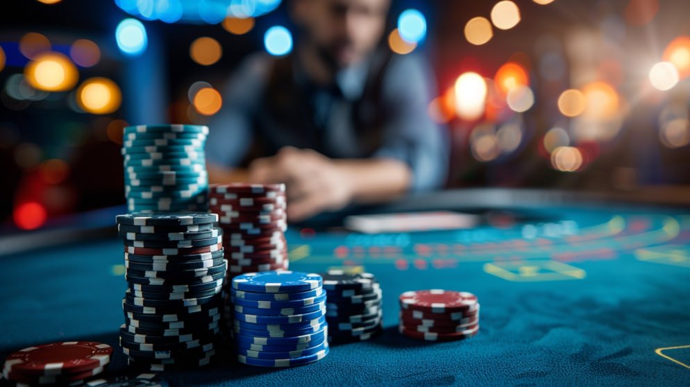 Antarmuka Kasino kdtoto dengan pilihan slot dan live dealer